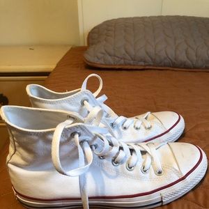 Converse Shoes - White high top converse Converse Shoes - White high top converse